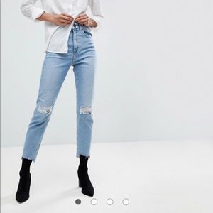ASOS High waisted Mom Jeans